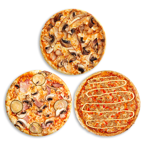 Комбо «3 пиццы» из группы «ЭКОНОМиЯ»